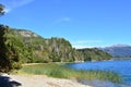 Lake at the Los Alerces National Park, Esquel, Argentina Royalty Free Stock Photo