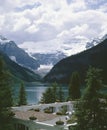 Lake Louise Alberta Canada Royalty Free Stock Photo