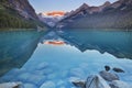 Lake Louise, Banff National Park, Canada at sunrise