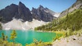 Emerald Lake Canadian Rockies Royalty Free Stock Photo