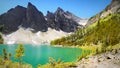 Moraine Lake Louise, Banff NP, Alberta, Canada Royalty Free Stock Photo