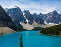 Lake Louise in Banff National Park Alberta, Canada Royalty Free Stock Photo