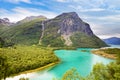 Lake Lovatnet in Norway