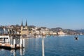 Lake of Lucerne in Switzerland Royalty Free Stock Photo