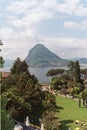 Lake Lugano Royalty Free Stock Photo