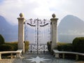 Lake Lugano gate to paradiso Royalty Free Stock Photo