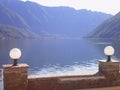 Lake Lugano peaceful Royalty Free Stock Photo