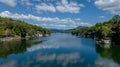 Lake Lure In Rutherford County, North Carolina Royalty Free Stock Photo