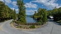 Lake Lure In Rutherford County, North Carolina Royalty Free Stock Photo