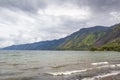 Lake Lut Tawar Aceh with Cloudy View Royalty Free Stock Photo