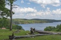 Lake Lygnern at Fjaras Bracka in Sweden