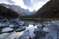 Lake Mackenzie - Routeburn Track Royalty Free Stock Photo