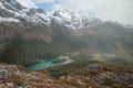 Lake MacKenzie. Routeburn Track, New Zealand Royalty Free Stock Photo