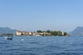 Lake Maggiore with Isola Bella by Stresa Royalty Free Stock Photo