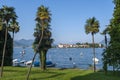 Lake Maggiore with Isola Bella by Stresa Royalty Free Stock Photo