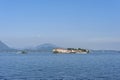 Lake Maggiore with Isola Bella by Stresa Royalty Free Stock Photo