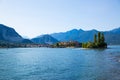 Lake Maggiore, Italy. Isola Bella island. Royalty Free Stock Photo