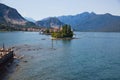 Lake Maggiore, Italy. Isola Bella island. Royalty Free Stock Photo