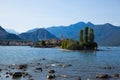 Lake Maggiore, Italy. Isola Bella island. Royalty Free Stock Photo