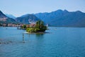 Lake Maggiore, Italy. Isola Bella island. Royalty Free Stock Photo