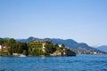 Lake Maggiore, Italy. Isola Bella island. Royalty Free Stock Photo