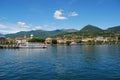 Lake Maggiore, Italy. Verbania Intra Royalty Free Stock Photo