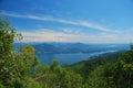 Lake Maggiore landscape, Italy Royalty Free Stock Photo