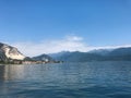 Lake Maggiore landscape Royalty Free Stock Photo