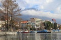 Lake Maggiore and Locarno city