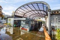 Lake Maggiore overflows in Locarno