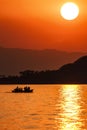 Lake Malawi Sunset Royalty Free Stock Photo