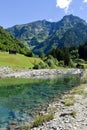 Lake Malvaglia on Blenio valley