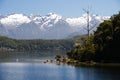 Lake Manapouri New Zealand A Royalty Free Stock Photo