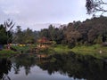 Lake Mandalawangi, Cibodas, West Java, Indonesia. Royalty Free Stock Photo