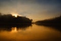 Lake in manu jungle, peru Royalty Free Stock Photo