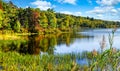 Lake Marcia in High Point state park New Jersey