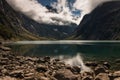 Lake Marian in Fiordland National Park