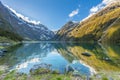 Lake Marian in New Zealand