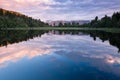 Lake Matheson Royalty Free Stock Photo