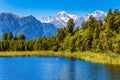 Lake Matheson Royalty Free Stock Photo