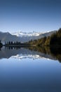 Lake Matheson, Mt Cook, New Zealand Royalty Free Stock Photo