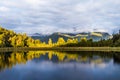 Lake Matheson, New Zealand Royalty Free Stock Photo