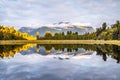 Lake Matheson, New Zealand Royalty Free Stock Photo