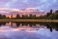 Lake Matheson, New Zealand Royalty Free Stock Photo