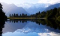 Lake Mathewson New Zealand Mountain Concept