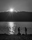 Lake McDonald Glacier National Park Royalty Free Stock Photo