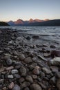 Lake McDonald, Glacier National Park, Montana Royalty Free Stock Photo