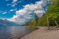 Lake McDonald Glacier National Park Royalty Free Stock Photo