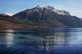 Lake McDonald Mountain Reflection Glacier Montana