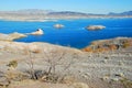 Lake Mead area near Boulder (Hoover) Dam. Royalty Free Stock Photo